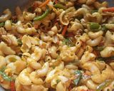 A picture of step 6 of Mango Macaroni.