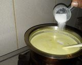 A picture of step 10 of Morcurry kerala style/morkuzhambu.