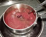 A picture of step 5 of Cherry-Port Sauce.
