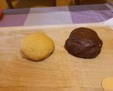 Foto del passaggio 4 della ricetta Biscottoni parigini siciliani bicolore da inzuppo