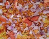 A picture of step 1 of 2 minutes Khakra Pizza.