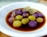 紫薯芋圓🫐+地瓜圓🍡+QQ地瓜球🍠(適合親子手作)(台灣小吃)的食譜步驟5照片