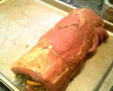 A picture of step 9 of Smoked stuffed pork loin.