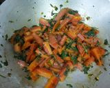 गाजर मेथी की सब्जी(gajar methi ki sabji recipe in hindi) रेसिपी चरण 3 फोटो