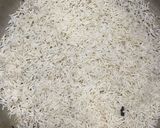 A picture of step 5 of Dhuwan chicken biryani.