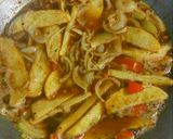 Foto langkah ke 12 dari resep Tofu & Kentang Lada Hitam [Vegetarian Safe].