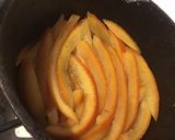 A picture of step 3 of California Farm Navel Orange Candy and Chocolate Peels.