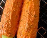 A picture of step 3 of Tondoori Corn Cobs.