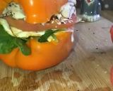 Foto del paso 5 de la receta: Sándwich de bell peppers con huevos estrellados