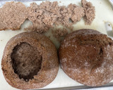 Foto del paso 1 de la receta: 563. Panecillo nevado con sobrasada vegana (principal verdura)