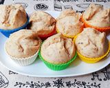 Hình bước làm 5 của món Muffin hấp vị CHUỐI