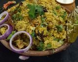 A picture of step 10 of Khandeshi Masala Khichdi.