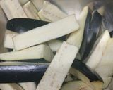 Foto del paso 1 de la receta: Berenjenas en freidora de aire