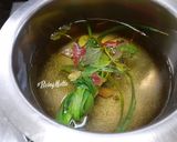 A picture of step 2 of Lemongrass Spicy Tea/ Kadha.