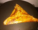 A picture of step 6 of Falhari dosa.