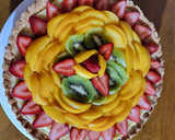 Foto del paso 5 de la receta: Tarta de frutas y crema pastelera sin gluten