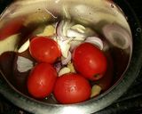 A picture of step 1 of Tomato- coconut soup.