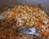 A picture of step 3 of Keema Bhari Hari Mirch...