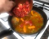 Foto del paso 5 de la receta: Filete de rape con verduras y cigala