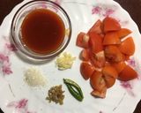 A picture of step 13 of Fish Momo with Fish Balls in Red Sauce.