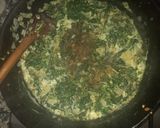 Foto del paso 9 de la receta: Fainá Gratinada con Mozzarella y Espinaca