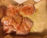 Mozzarellás bazsalikomos csirkemell, mézes sült almával recept fázis 2 fotója