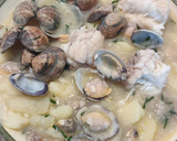Foto del paso 9 de la receta: Rape con almejas (sin gluten)