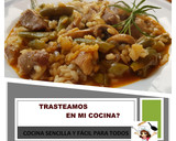 Foto del paso 10 de la receta: Arroz con Cordero, Judías Verdes y Champiñones
