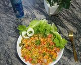 A picture of step 5 of Sweet corn salad.