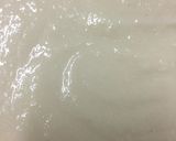A picture of step 2 of 2 ingredient Lemon Sorbet.