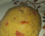 A picture of step 5 of Rava upma.