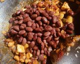 A picture of step 4 of Spicy Rajma Tadka Salad.