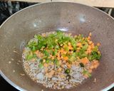 A picture of step 5 of FUSILLI with ARRABBIATA SAUCE..