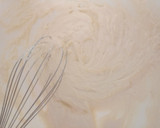 Foto del paso 10 de la receta: Queso crema casero / Torres de suprema con salsa de queso crema y manzana 🍎🍎!!!