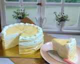 Foto langkah ke 12 dari resep Vanilla Mille Crepes.