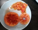 Foto del paso 4 de la receta: Tomate relleno de mousse de atún, más un extra