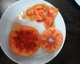 Foto del paso 4 de la receta: Tomate relleno de mousse de atún, más un extra