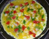 A picture of step 2 of Egg Omelet.