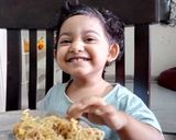 A picture of step 1 of Atta Noodles.