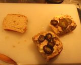 Foto del paso 16 de la receta: Tortelinis, salsa paternoster, albóndigas vegetales y pan a la "Pepeluí"