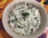 A picture of step 8 of Curd rice.