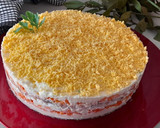 Foto del paso 7 de la receta: Ensalada Mimosa con salmón