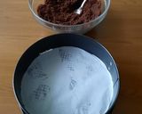 Foto del passaggio 3 della ricetta Cheesecake San Valentino con cioccolato bianco e gelée di lamponi