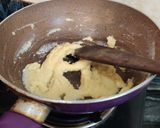 A picture of step 3 of Pasta in White Sauce.