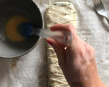 Foto del paso 9 de la receta: Trenza de espinacas, champiñones, queso de Cabra y tomate