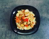 Foto del paso 6 de la receta Pollo Tandoori & Arroz con zanahoria y jengibre