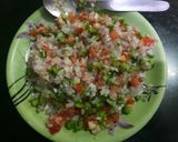 A picture of step 2 of Rava Uttapam.