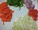 Schezwan Mayo Veggie Roll recipe step 2 photo