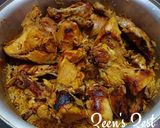 A picture of step 6 of Middle Eastern Kabsa.