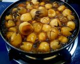 Hình bước làm 3 của món Nấm rơm kho